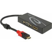 DeLOCK-87730-video-kabel-adapter-0-2-m-USB-Type-C-HDMI-VGA-D-Sub-Zwart