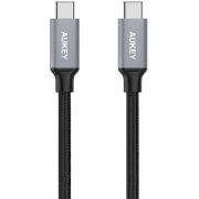 AUKEY-CB-CD5-USB-kabel-1-m-USB-2-0-USB-C-Zwart-Grijs