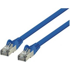 Image of FTP CAT6 platte netwerkkabel 1.00 m blauw - Valueline