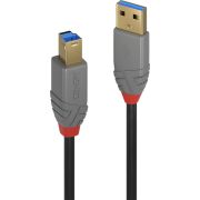 Lindy-36743-3m-USB-A-USB-B-Mannelijk-Mannelijk-Zwart-Grijs-USB-kabel