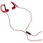 Platinet PM1070R oorhaak Stereofonisch Bedraad Rood mobiele hoofdtelefoon
