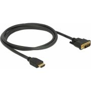 DeLOCK-85653-video-kabel-adapter-1-5-m-HDMI-Type-A-Standard-DVI-Zwart