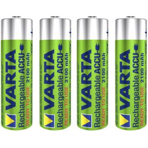 Image of 4 x AA Varta Ready2use batterijen - 2100mAh