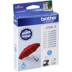 Image of Brother Inkt LC-225XLC Origineel Cyaan LC225XLC