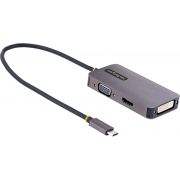 StarTech-com-USB-C-Display-Adapter-USB-C-naar-HDMI-DVI-VGA-Adapter-4K-60Hz-Aluminium-Video-Displ