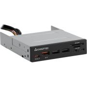 Chieftec-CRD-908H-geheugenkaartlezer-USB-3-2-Gen-1-3-1-Gen-1-Intern-Zwart