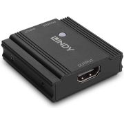 Lindy-38384-audio-video-extender-AV-repeater-Zwart