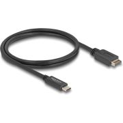 DeLOCK 85530 USB-kabel USB 3.2 Gen 2 (3.1 Gen 2) 1 m USB E USB C Zwart