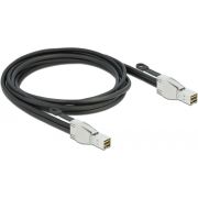 DeLOCK 86622 Serial Attached SCSI (SAS)-kabel 2 m 32 Gbit/s Zwart
