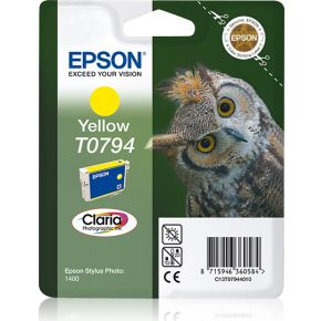 Image of Epson inktpatroon Yellow T0794 Claria Photographic Ink