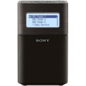 Image of DAB+ Tafelradio Sony XDR V1BTDB AUX, Bluetooth, DAB+, NFC, FM Herlaadbaar Zwart