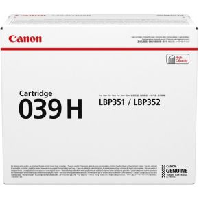 Image of Canon 039H Cartridge 25000pagina's ZwartMHz