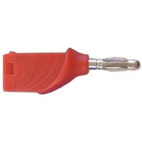 Image of Banana Plug 4mm Stackable - Red - (5 st.)