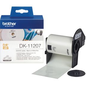 Image of Brother Bro Dk-Tape Dk11207 Cd/Dvd Labels 100'S