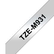 Brother TZe-M931 Zwart op zilver