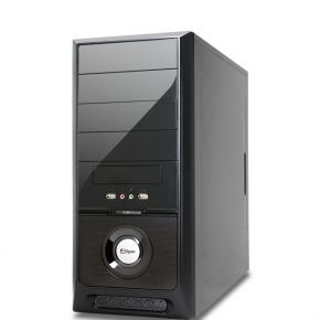 Image of A-open ES45H Miditower Black 350W