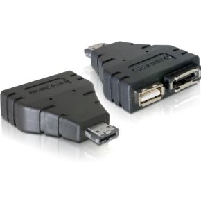 Image of DeLOCK Adapter Power-over-eSATA > 1x eSATA/1x USB