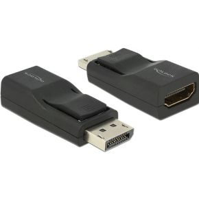 Image of DeLOCK Displayport/HDMI Displayport HDMI Zwart