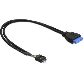 Image of DeLOCK USB 3.0 19 pin - USB 2.0 8 pin 60cm