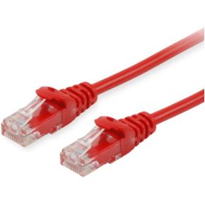 Image of Equip 625422 Patch cable [U/UTP Cat6 26AWG 250Mhz 3m Red] - Equip