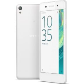 Image of Sony Xperia E5 5 inch LTE smartphone Android 5.0 Lollipop 1.3 GHz Quad Core Wit