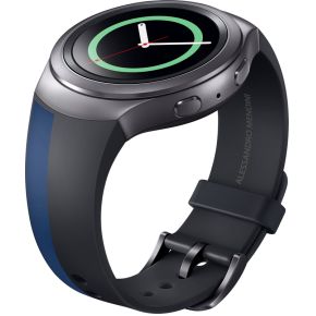 Image of Samsung design horlogeband - zwart/blauw - voor Samsung Gala