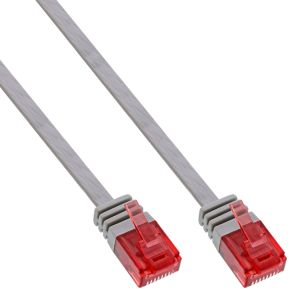 Image of InLine Flat patch cord UTP Cat.6 3m Grey