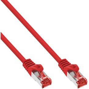 Image of InLine S-STP/PiMF Cat.6 10m Red