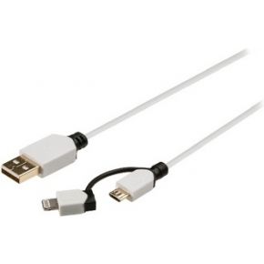 Image of König Lightning/USB Micro B/USB B, 1 m