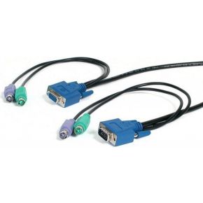 Image of Newstar PS23N1THIN25 toetsenbord-video-muis (kvm) kabel