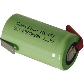Image of Ni-mh Batterij 1.2v - 1.3ah Met Soldeerlippen In Tegengestelde Richting (bulk)