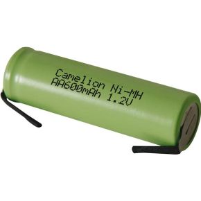 Image of Ni-mh Batterij 1.2v-600mah Met Soldeerlippen (in Bulk)