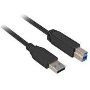 Image of Kabel USB3.0 StA-StB Bk 1,0m