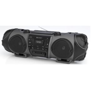 Image of DAB+ Ghettoblaster SoundMaster SCD8000 AUX, Bluetooth, CD, DAB+, FM, USB Antraciet