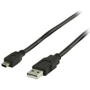 Image of USB 2.0 Kabel A Male - Mini-B Male, 5.00 m