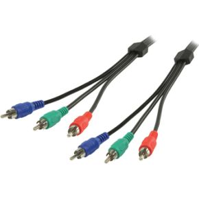 Image of Component Videokabel 3x RCA 5m Bl