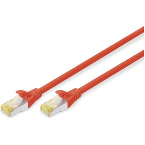 Image of Digitus Cat6a S-FTP 0.25m 0.25m Cat6a S/FTP (S-STP) Rood