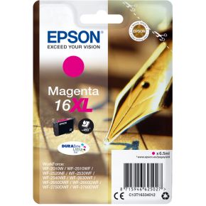 Image of Epson C13T16334022 6.5ml 450pagina's Magenta inktcartridge