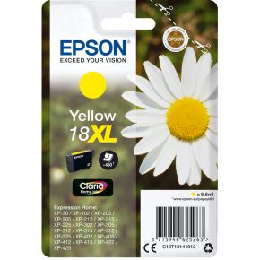 Image of Epson C13T18144012 6.6ml 450pagina's Geel inktcartridge