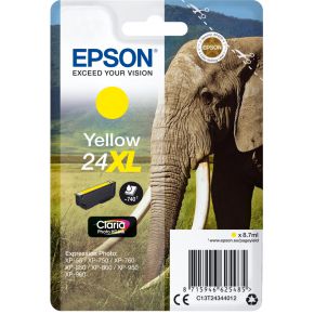 Image of Epson C13T24344012 8.7ml 740pagina's Geel inktcartridge