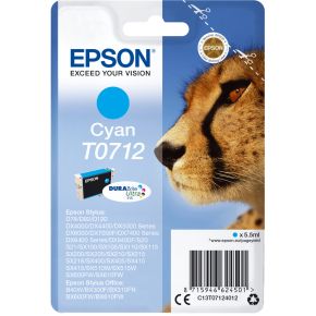 Image of Epson T0712 5.5ml Cyaan