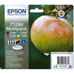 Image of Epson T1295 Zwart, Cyaan, Geel