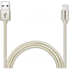 Image of ADATA 1m, USB 2.0-A/Lightning 1m USB A Lightning Goud