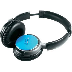 Image of Musicman BassHead MP3-stereo headphone blue
