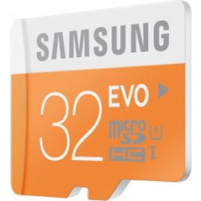 Image of 32GB EVO microSD geheugenkaart klasse 10 + SD adapter