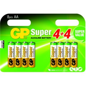 Image of 15A Super Alkaline 8x AA Multipack