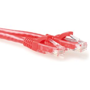 Image of ACT UTP Patchkabel CAT6 Rood 10,00m snagless