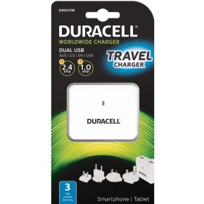 Image of Duracell DR6001W oplader voor mobiele apparatuur