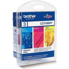 Image of Brother LC-1100HY Rainbow Blister