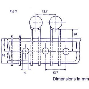 Image of Keramische Condensator 120pf - (25 st.)